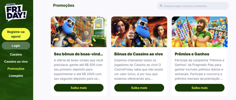 Se você procura uma casa de apostas brasileira, esta é uma das melhores opções para você. Com probabilidades atrativas e um bônus de boas-vindas simples e benéfico, destaca-se neste vasto mercado.