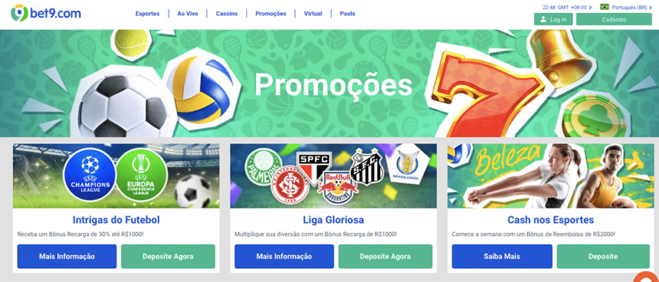 A seção de apostas esportivas ao vivo é completa e fácil de usar, oferecendo apostas em diversos tipos de eventos, desde os maiores torneios do mercado até os menores.