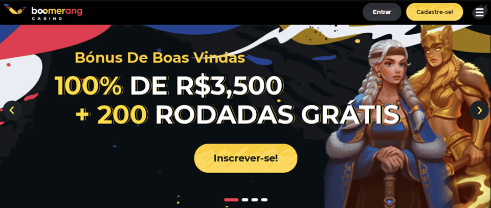 O bónus de boas-vindas da casa de apostas é um pouco diferente do que temos visto no mercado, consiste em conceder aos apostadores um bónus de 100% com base no seu próximo depósito ao ativar uma promoção na plataforma. Os bônus podem ser de até R$ 500 ou equivalente em outras moedas disponíveis, com depósito mínimo de R$ 20.